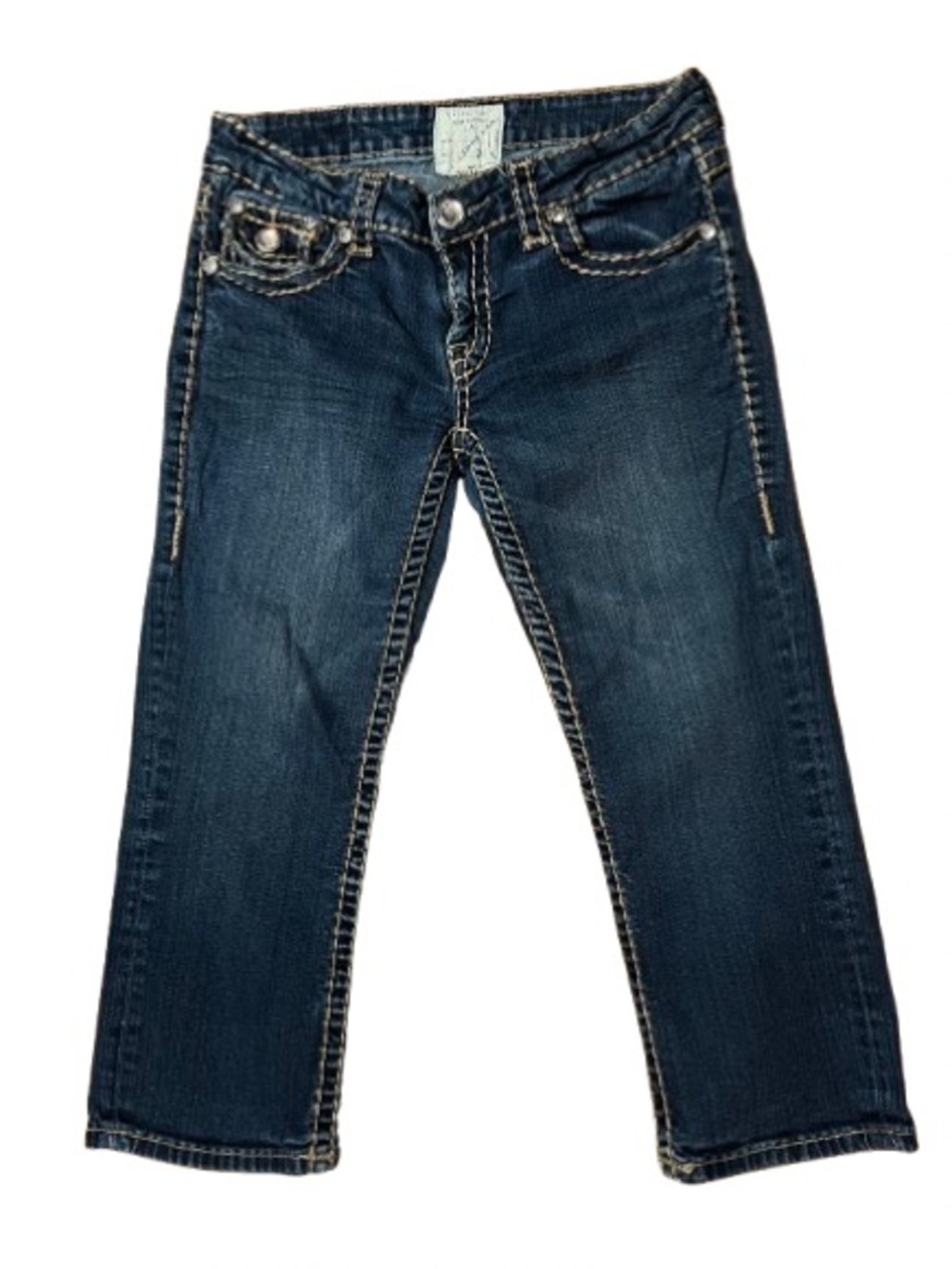 LA Idol USA Blue Women’s Capri Denim Jeans Size 7
